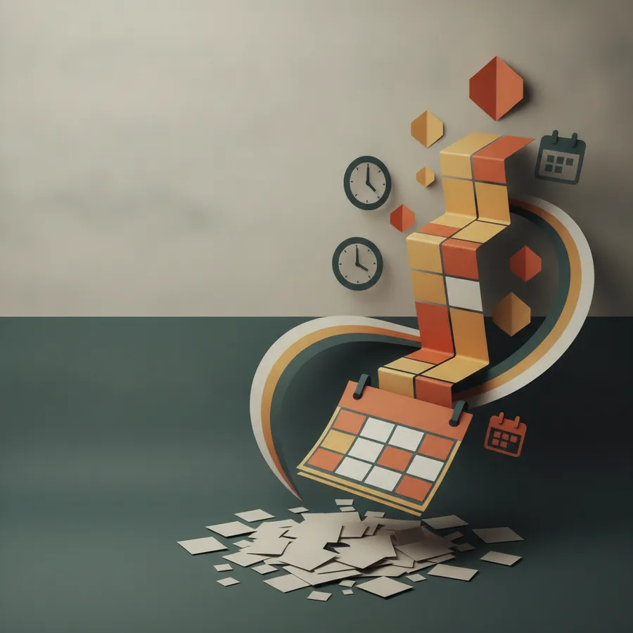 Ilustración: deja de improvisar tus publicaciones con IDEAI Marketing